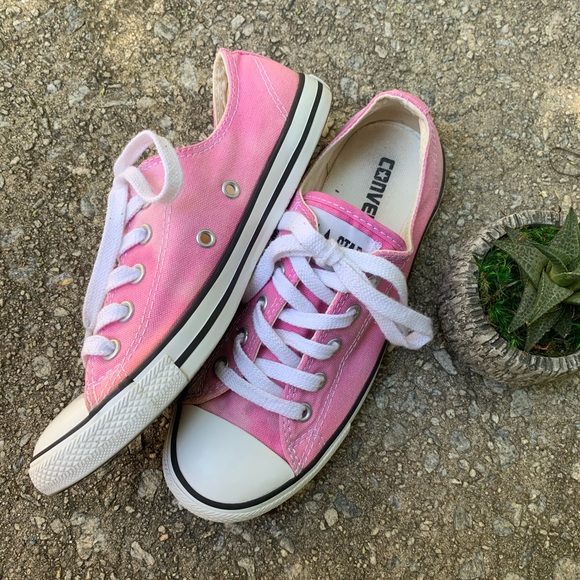 Acid Washed Pink Converse - Picture 3 of 7